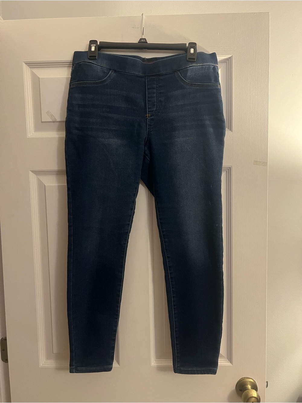 No Boundaries Dark Blue Stretch Jeggings